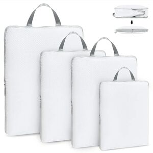Premium White Garment Bag Set